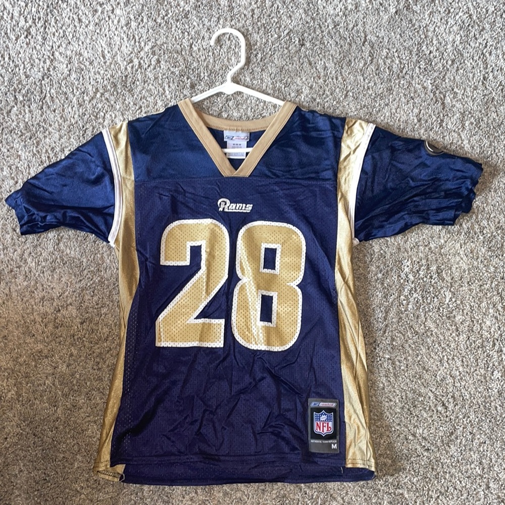 NFL Rams Youth Marshall Faulk Jersey